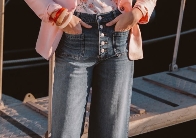 Jeans femme en &eacute;t&eacute;